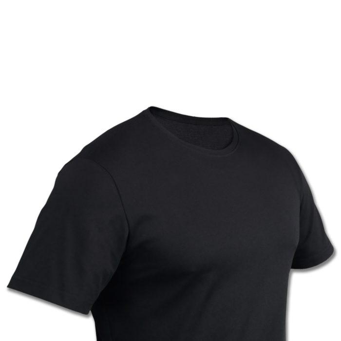 Трикотажна футболка "ARNO" виробник Militex — Чорна - Зображення 5