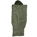 Спальний мішок з капюшоном 2.10х90 фліс олива зимовий