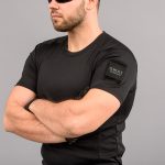 Термофутболка тактична "S.W.A.T." BLACK (CoolPass) - Зображення 4