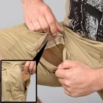 Шорти з ременем "SPARTAN" BEIGE (Котон Стрейч) - Зображення 8