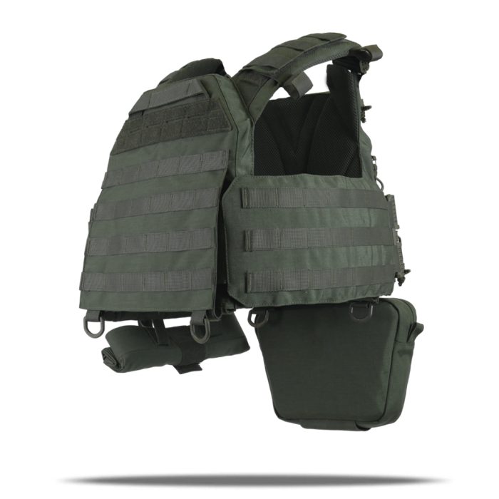 Комплект плитоноска Kiborg GU Gen.2 + 6 підсумків Хакі - Зображення 5