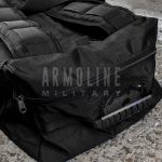 Сумка-рюкзак армійський 80л. "Кочівник" BLACK (Cordura) - Зображення 5