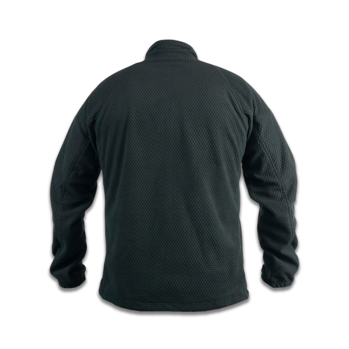 Вітрозахисна флісова кофта Militex mod. 6 — Чорна - Зображення 2