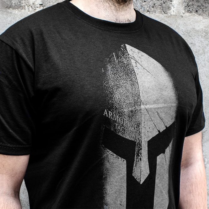 Футболка з принтом "GLADIATOR" BLACK (Бавовна) - Зображення 5