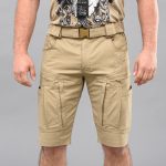 Шорти з ременем "SPARTAN" BEIGE (Котон Стрейч) - Зображення 2