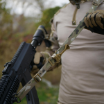 Двоточковий збройовий ремінь з QD антабками M-lok та швидким регулюванням Multicam USA - Зображення 7