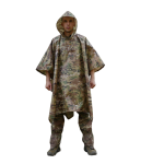 Пончо-дощовик із запаяними швами Kiborg Waterproof Мультикам - Зображення 4