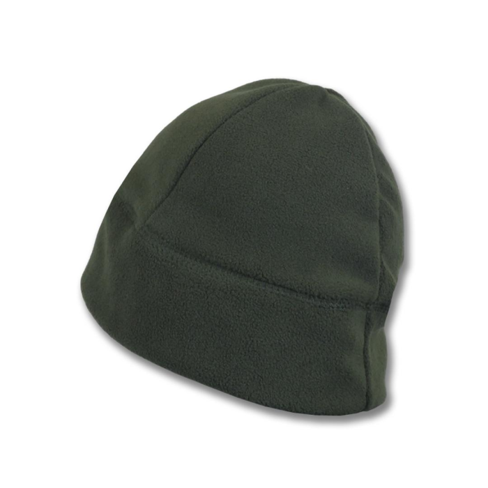 Шапка флісова олива - Зображення 4