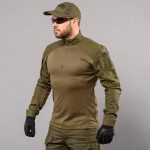 Сорочка бойова UBACS "ANTITERROR II" OLIVE (Rip-Stop + CoolPass + Ribana) - Зображення 2