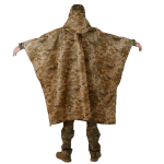 Пончо-дощовик Kiborg із запаяними швами Піксель - Зображення 3