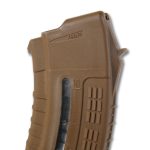 Магазин 7.62х39 з вікном для контролю кількості заряду патронів коричневий - Зображення 6