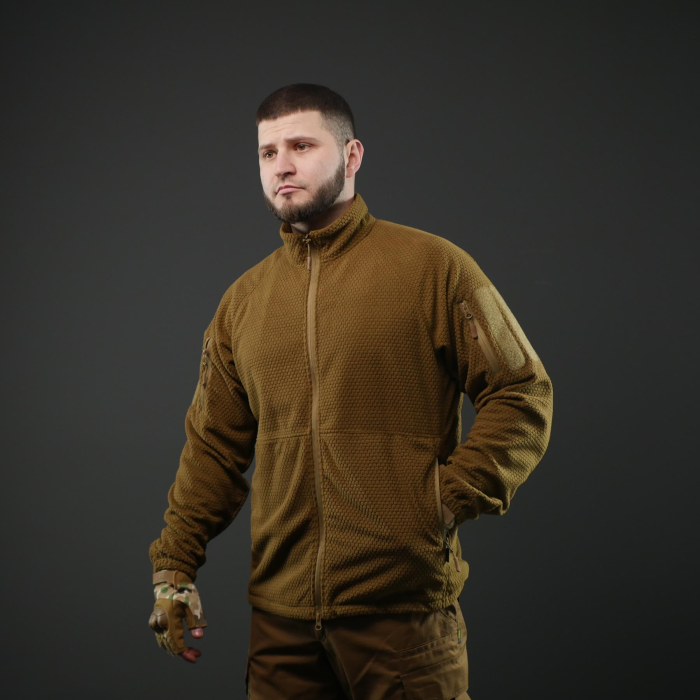 Вітрозахисна флісова кофта Militex mod. 6 — - Зображення 6