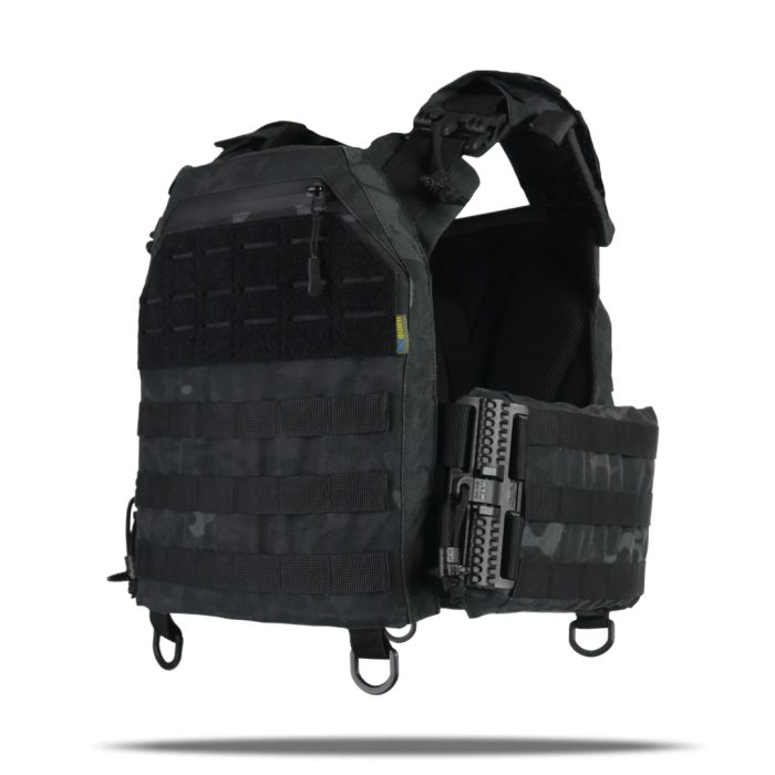 Плитоноска Kiborg GU gen.1 Чорний Мультикам - Зображення 1