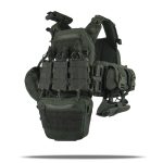 Комплект Kiborg Плитоноска GU gen.2 + 8 підсумків Хакі