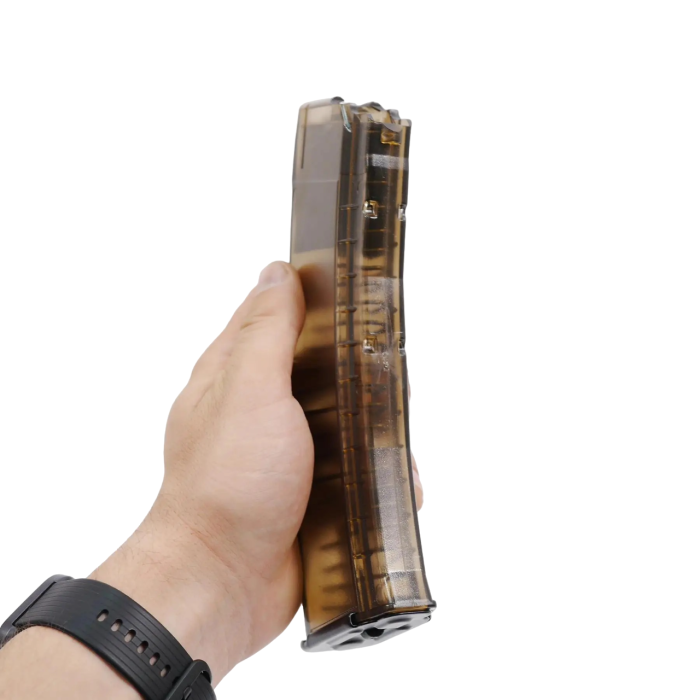 Магазин для АК коробчатий прозорий темний - Зображення 2