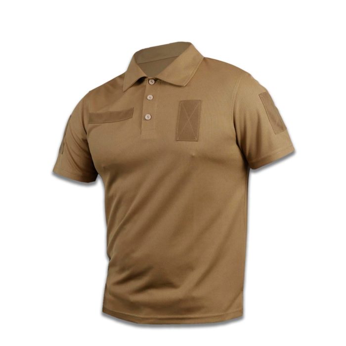 Тактична футблока поло койот Military (46р) - Зображення 1