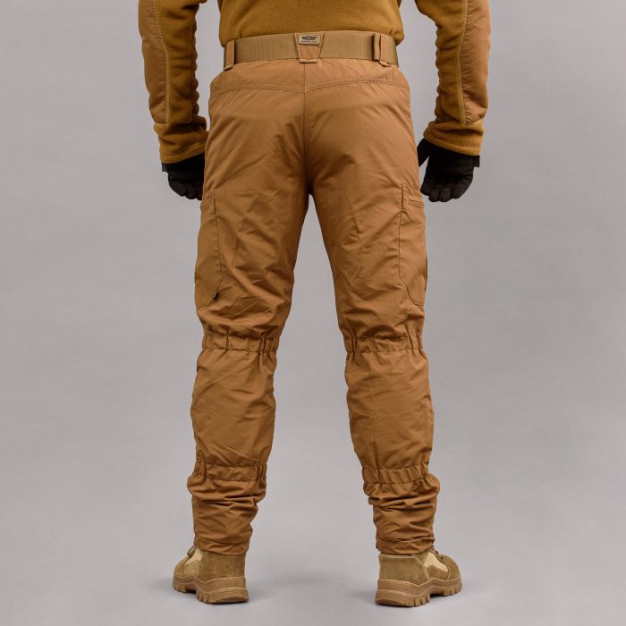 Штани "TRAVEL DEFENCE" COYOTE з ременем (Таслан + Мікрофліс) - Зображення 3