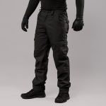 Штани зимові "RAPTOR-3" BLACK (Мембрана + Мікрофліс) - Зображення 2