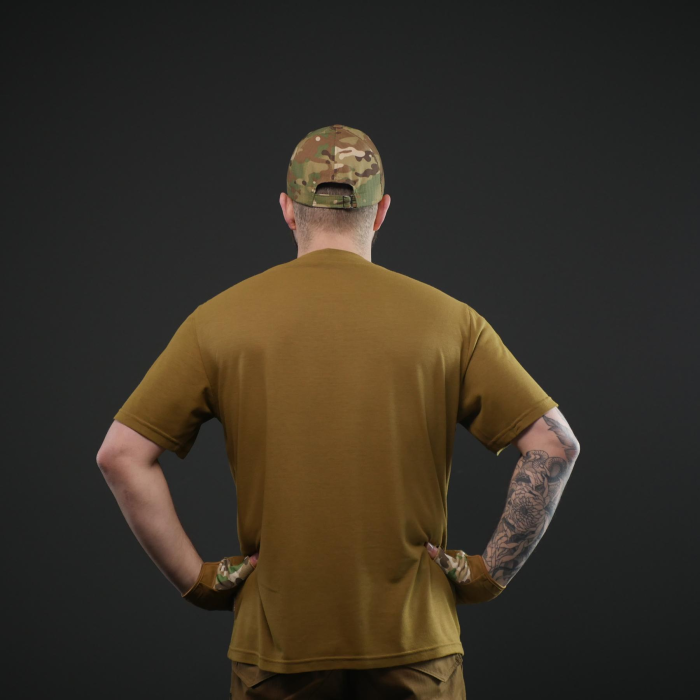 Вогнестійка футболка Militex койот з технологіює Power Dry - Зображення 8