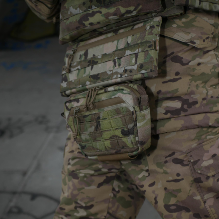 Сумка-напашник M Militex Cordura original USA Мультикам з NIR-просоченням - Зображення 6