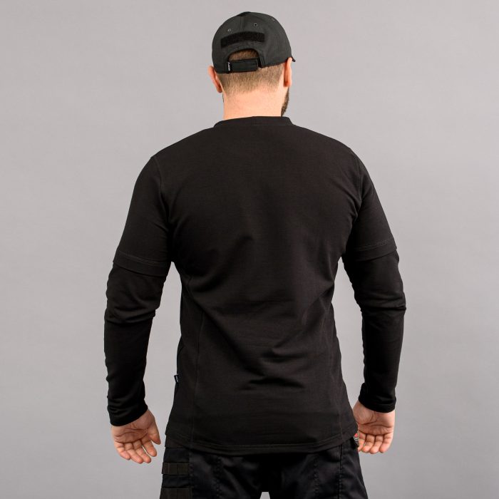 Футболка з рукавами "BLACK" (Трикотаж) - Зображення 3