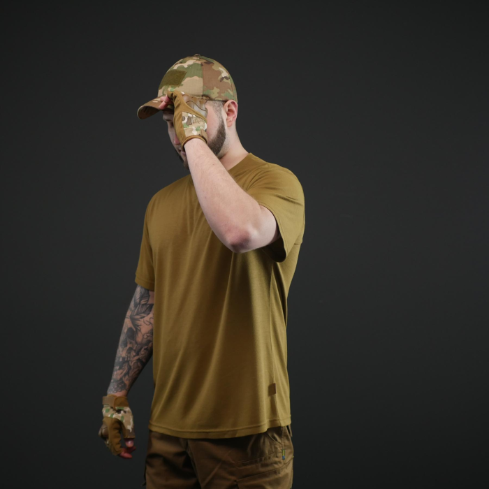 Вогнестійка футболка Militex койот з технологіює Power Dry - Зображення 6