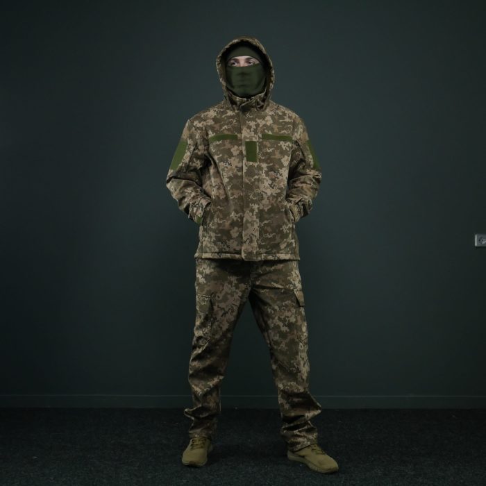 Демісезонний костюм Softshell Kiborg Піксель - Зображення 7