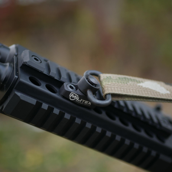 Двоточковий збройовий ремінь з QD антабками M-lok та швидким регулюванням Multicam USA - Зображення 9