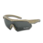 Тактичні окуляри Polarized uv400 C5 з 3 лінзами та Койот оправа - Зображення 2