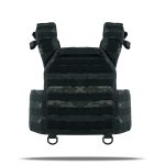 Бронезахист плитоноска Чорний мультикам Kiborg GU gen.2 - Зображення 7