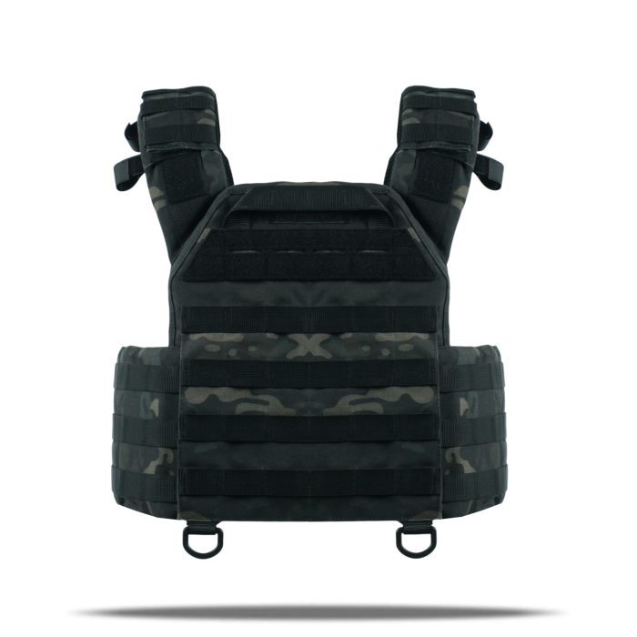 Бронезахист плитоноска Чорний мультикам Kiborg GU gen.2 - Зображення 7