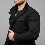 Куртка мілітарі "KILBORN" BLACK (Джинс) - Зображення 5