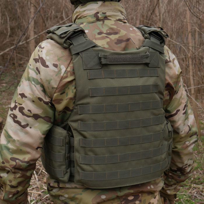 Бронежилет Modular X-1 Kiborg Хакі (без підсумків) - Зображення 9