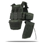 Комплект плитоноска Kiborg GU Gen.2 + 6 підсумків Хакі - Зображення 4