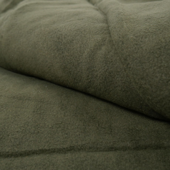 Спальний мішок з капюшоном 2.10х90 фліс олива - Зображення 2