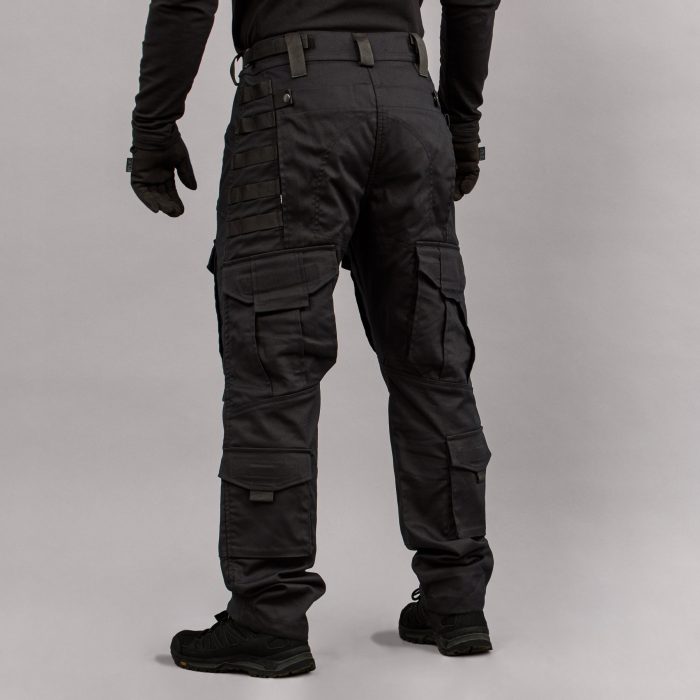 Штани тактичні "SHTORM" BLACK (Canvas) - Зображення 1