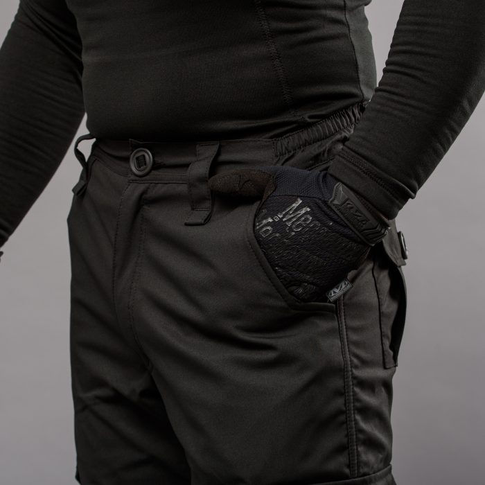 Штани зимові "RAPTOR-3" BLACK (Мембрана + Мікрофліс) - Зображення 6