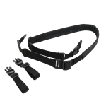 Ремінь 2-точковий Kiborg для АК,РПК Чорний мультикам - Зображення 3