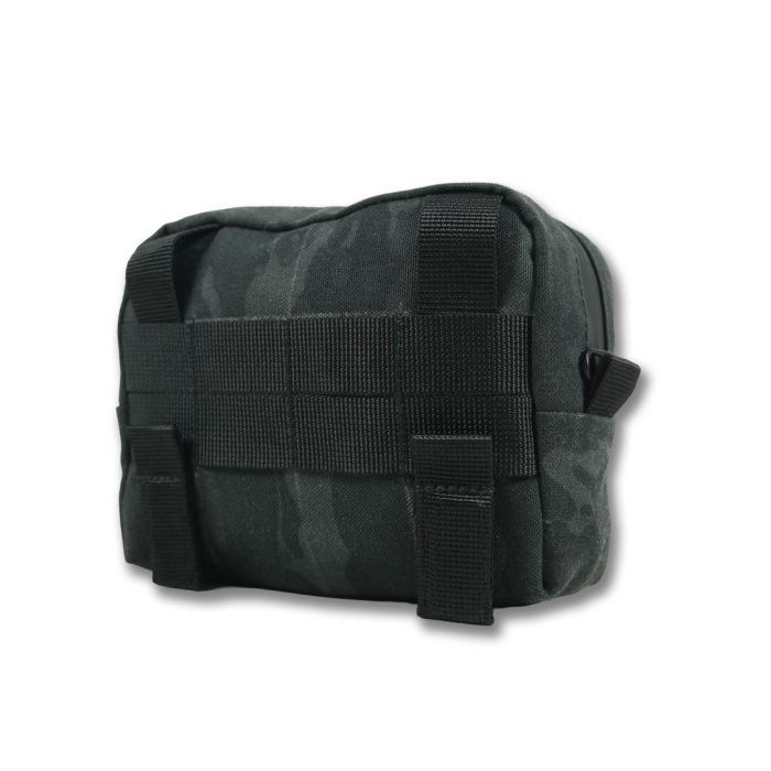 Утилітарний підсумок для малогабаритного спорядження (Чорний мультикам) - Зображення 3