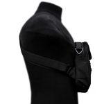 Тактична міська сумка "VENDETTA" BLACK (Cordura) - Зображення 3
