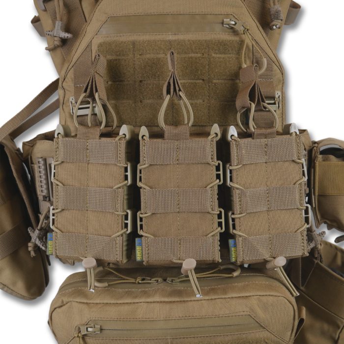 Комплект Kiborg Плитоноска GU gen.2 + 8 підсумків Койот - Зображення 10