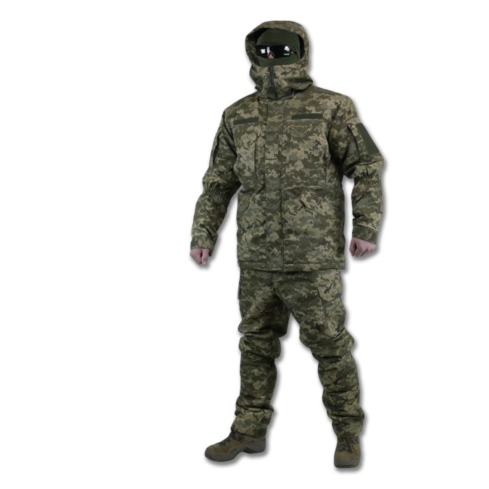 Зимовий костюм Water Repellent MILITEX Gen 6 Піксель (бушлат+штани) - Зображення 1