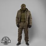Штани зимові "RAPTOR-3" OLIVE (Мембрана + Мікрофліс) - Зображення 9