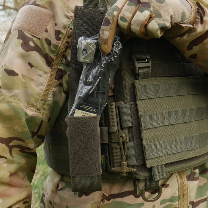 Відкритий підсумок хакі під турнікет з кріпленнями для ножиць та маркера - Зображення 9