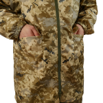 Плащ-дощовик з запаяними швами піксель - Зображення 3