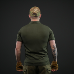 Тактична футболка поло олива Military (44р) - Зображення 7