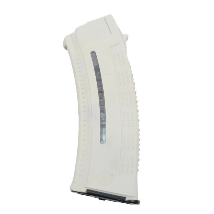 Магазин для АК коробчатий з вікном для контролю кількості заряду патронів білий - Зображення 5