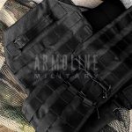 Плитоноска Plate Carrier KARGO BLACK (Cordura) - Зображення 5