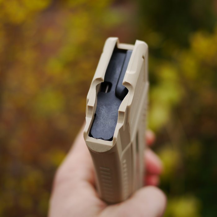 Магазин для АК коробчатий з вікном для контролю кількості заряду патронів койот - Зображення 8