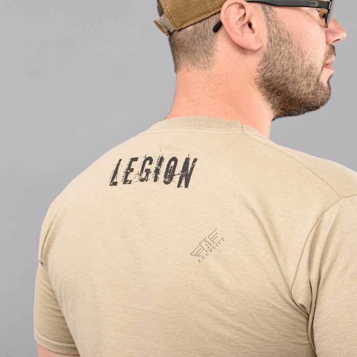 Футболка з принтом "LEGION" KHAKI (Бавовна) - Зображення 5